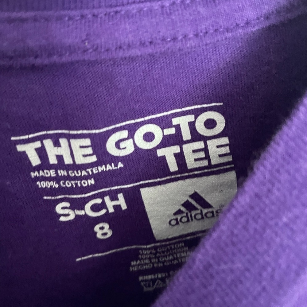 ADIDAS “CRAZY FOR LAKERS” NBA Graphic t-shirt -8 - Picture 3 of 5